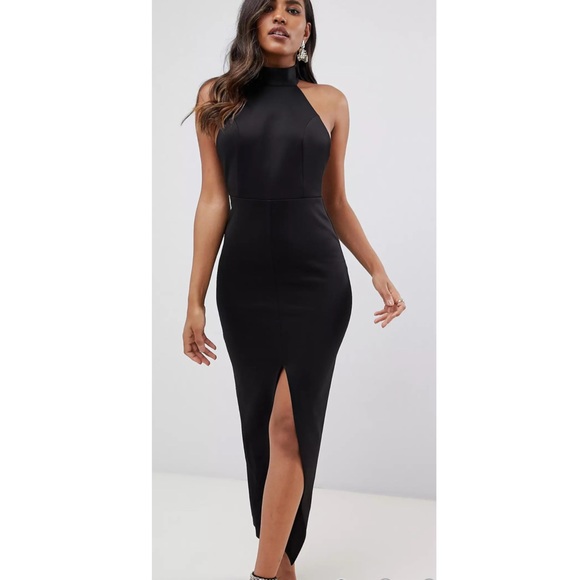 ASOS Dresses & Skirts - NWT ASOS DESIGN HALTER MAXI DRESS